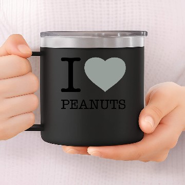 Discover I LOVE PEANUTS 14oz Stainless Steel Tumblers