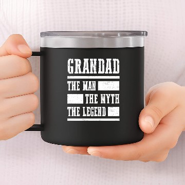 Discover Grandad The Legend 14oz Stainless Steel Tumblers