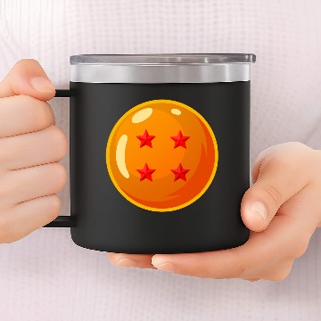 Discover (DB) 4 Star Dragonball+ 14oz Stainless Steel Tumblers