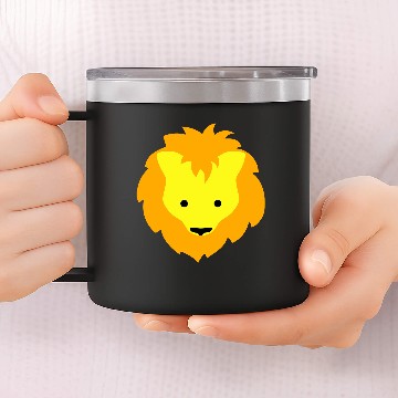 Discover The Cutest Gryffindor Lion 14oz Stainless Steel Tumblers