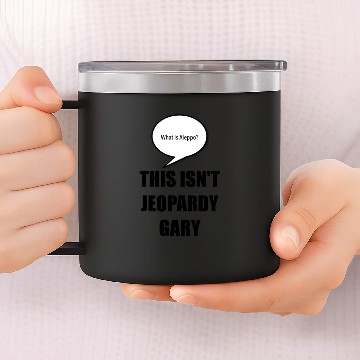 Discover Gary Johnson Jeopardy 14oz Stainless Steel Tumblers
