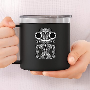 Discover robot 14oz Stainless Steel Tumblers
