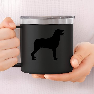Discover Rottweiler 14oz Stainless Steel Tumblers