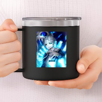 Discover undertale san 14oz Stainless Steel Tumblers