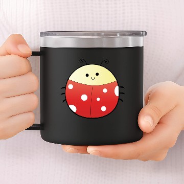 Discover ladybug 14oz Stainless Steel Tumblers