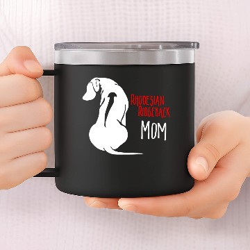 Discover Rhodesian Ridgeback Mom 14oz Stainless Steel Tumblers