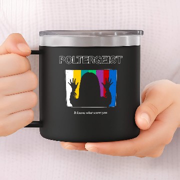 Discover Poltergeist by Andre Moraes 14oz Stainless Steel Tumblers