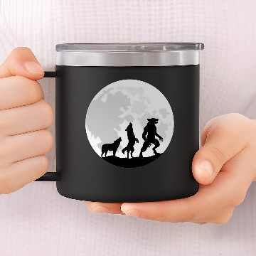 Discover Werewolf Transformation 14oz Stainless Steel Tumblers