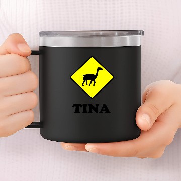 Discover Tina - Napoleon Dynamite 14oz Stainless Steel Tumblers