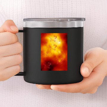 Discover stars in hellfire 14oz Stainless Steel Tumblers