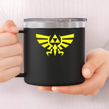 Discover Triforce vectorized 14oz Stainless Steel Tumblers