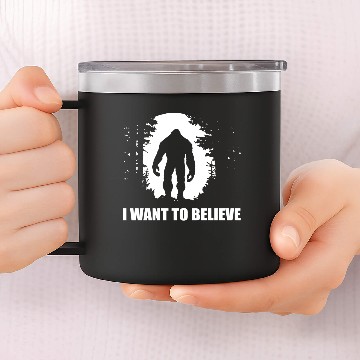 Discover I Want To Believe 14oz Stainless Steel Tumblers