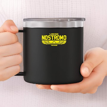 Discover Alien Nostromo New 14oz Stainless Steel Tumblers