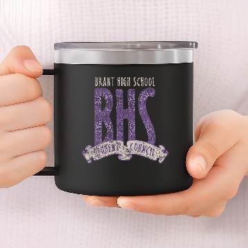 Discover Brant High School BHS Student Council 14oz Stainless Steel Tumblers