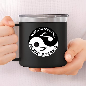 Discover Ying yang 14oz Stainless Steel Tumblers