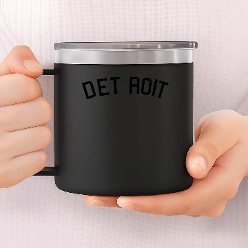 Discover Detroit-Zip Up 14oz Stainless Steel Tumblers