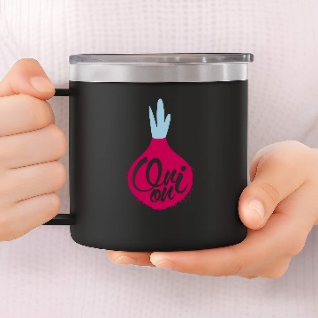 Discover Onion 14oz Stainless Steel Tumblers