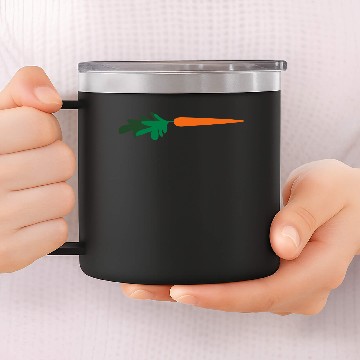 Discover Carrot 14oz Stainless Steel Tumblers