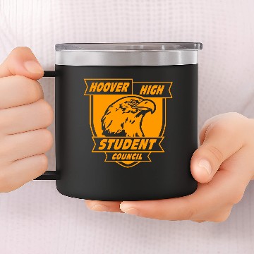 Discover Hoover High Student Council 14oz Stainless Steel Tumblers