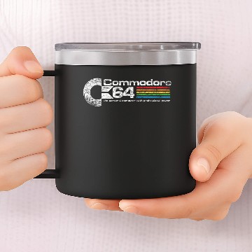 Discover Commodore 64 14oz Stainless Steel Tumblers