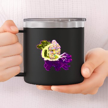 Discover Lemon Skunk 14oz Stainless Steel Tumblers