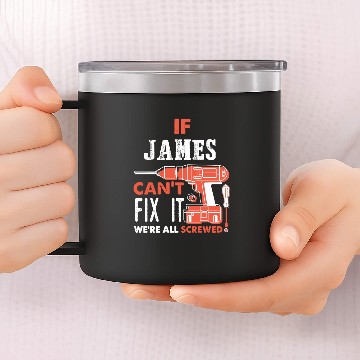 Discover James fix it 14oz Stainless Steel Tumblers
