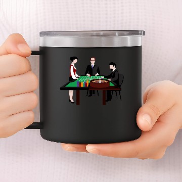 Discover roulette 14oz Stainless Steel Tumblers