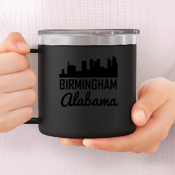 Discover Birmingham Albm Skyline 14oz Stainless Steel Tumblers