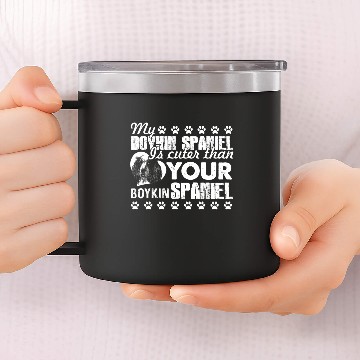 Discover MY BOYKIN SPANIEL 14oz Stainless Steel Tumblers