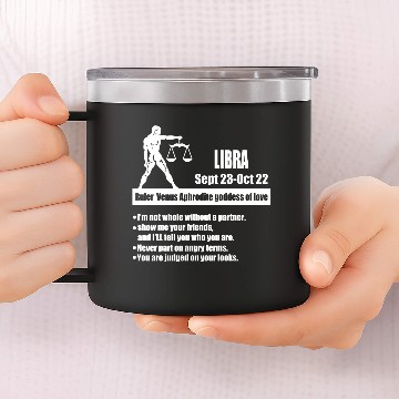 Discover libra 1b.png 14oz Stainless Steel Tumblers