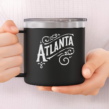 Discover Atlanta 14oz Stainless Steel Tumblers
