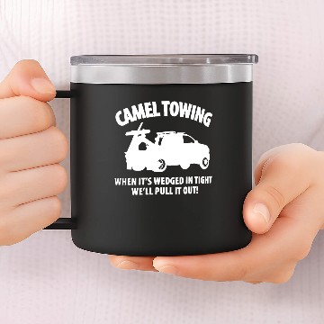 Discover Camel Towing 14oz Stainless Steel Tumblers