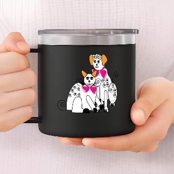 Discover Farm Animals 14oz Stainless Steel Tumblers