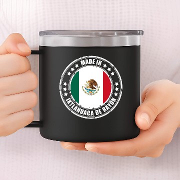 Discover MADE IN IXTLAHUACA DE RAYÓN 14oz Stainless Steel Tumblers