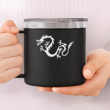 Discover Chinese Dragon 14oz Stainless Steel Tumblers
