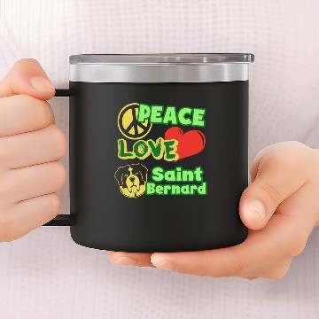 Discover Saint Bernard 14oz Stainless Steel Tumblers 14oz Stainless Steel Tumblers