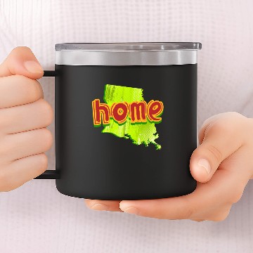 Discover Louisiana 14oz Stainless Steel Tumblers
