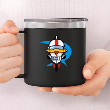 Discover Hello Gizmo wall 14oz Stainless Steel Tumblers