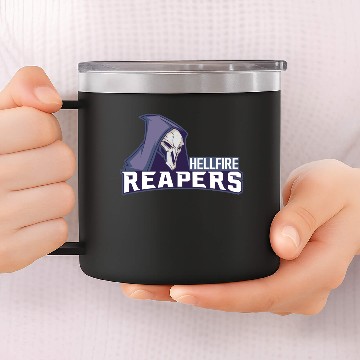 Discover Hellfire Reapers 14oz Stainless Steel Tumblers