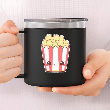 Discover Popcorn 14oz Stainless Steel Tumblers