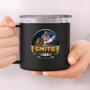 Discover Smite Zeus Logo 14oz Stainless Steel Tumblers
