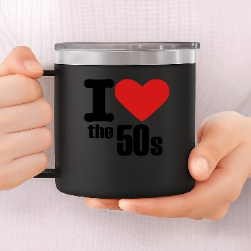 Discover Love - 50's 14oz Stainless Steel Tumblers