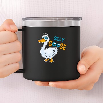 Discover Silly Goose 14oz Stainless Steel Tumblers
