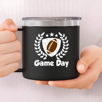 Discover game day b.png 14oz Stainless Steel Tumblers