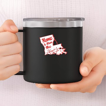 Discover Louisiana Home 14oz Stainless Steel Tumblers