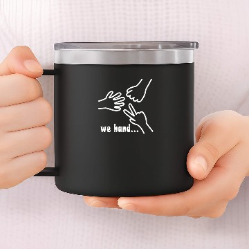 Discover Rock Paper Scissors 14oz Stainless Steel Tumblers