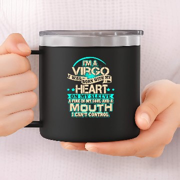 Discover Virgo 14oz Stainless Steel Tumblers