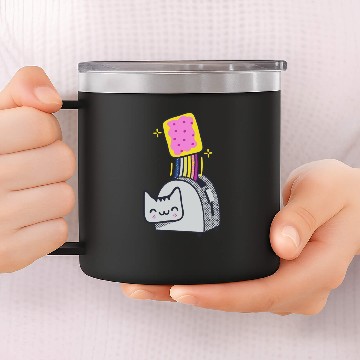 Discover Pop tArt 14oz Stainless Steel Tumblers