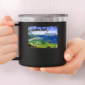 Discover Labadee Haiti 3D 14oz Stainless Steel Tumblers