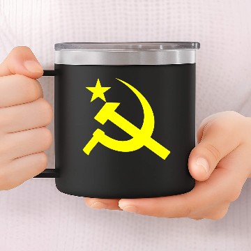 Discover Communist Flag 14oz Stainless Steel Tumblers